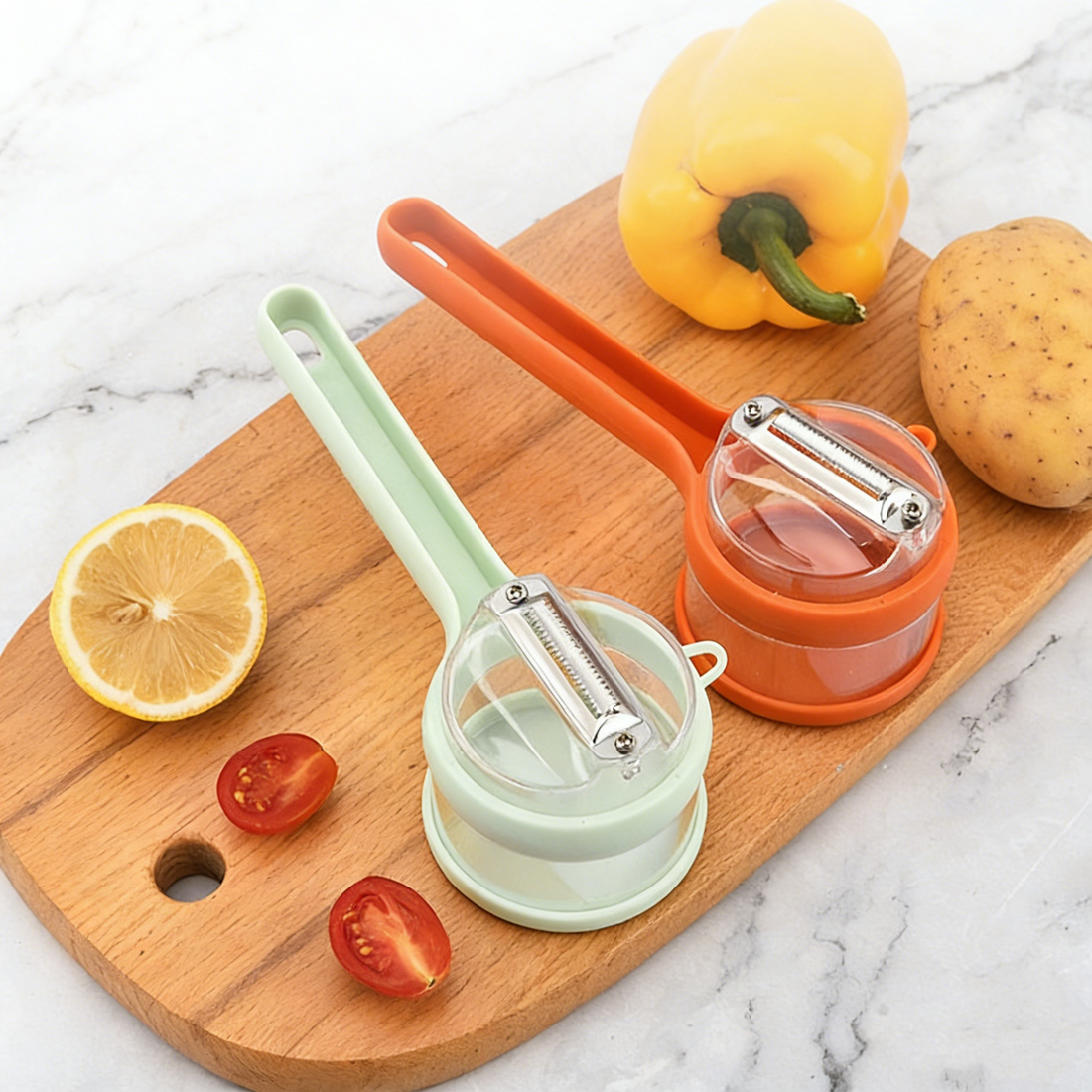 ROLOOF Retractable Splash-Proof Peeler