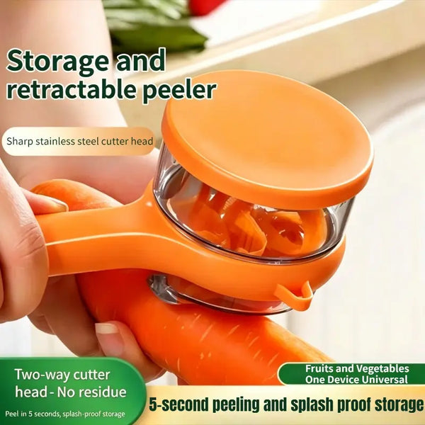 ROLOOF Retractable Splash-Proof Peeler