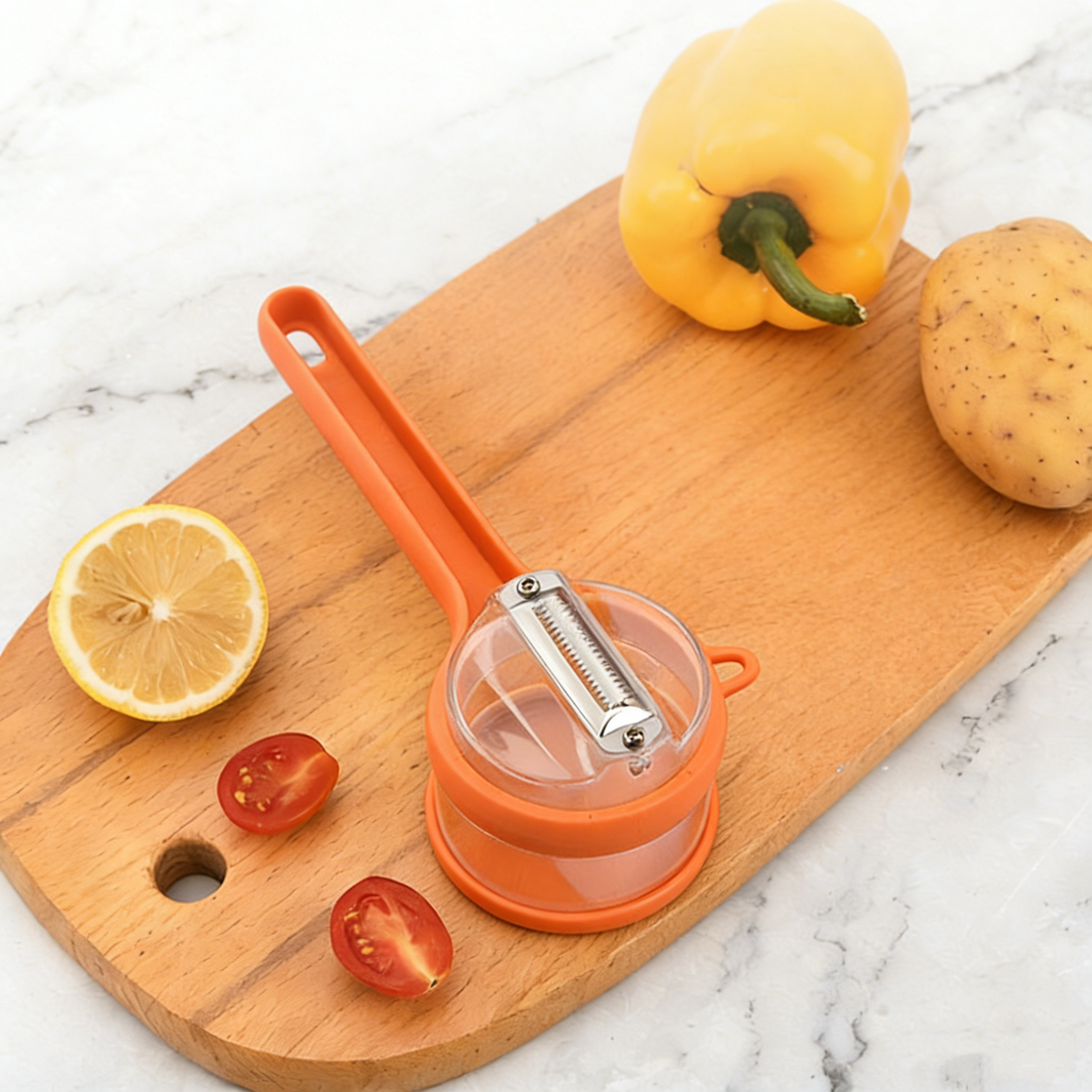 ROLOOF Retractable Splash-Proof Peeler