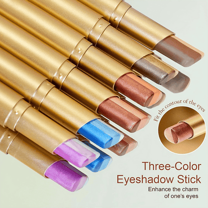 3 Color Eyeshadow Stick