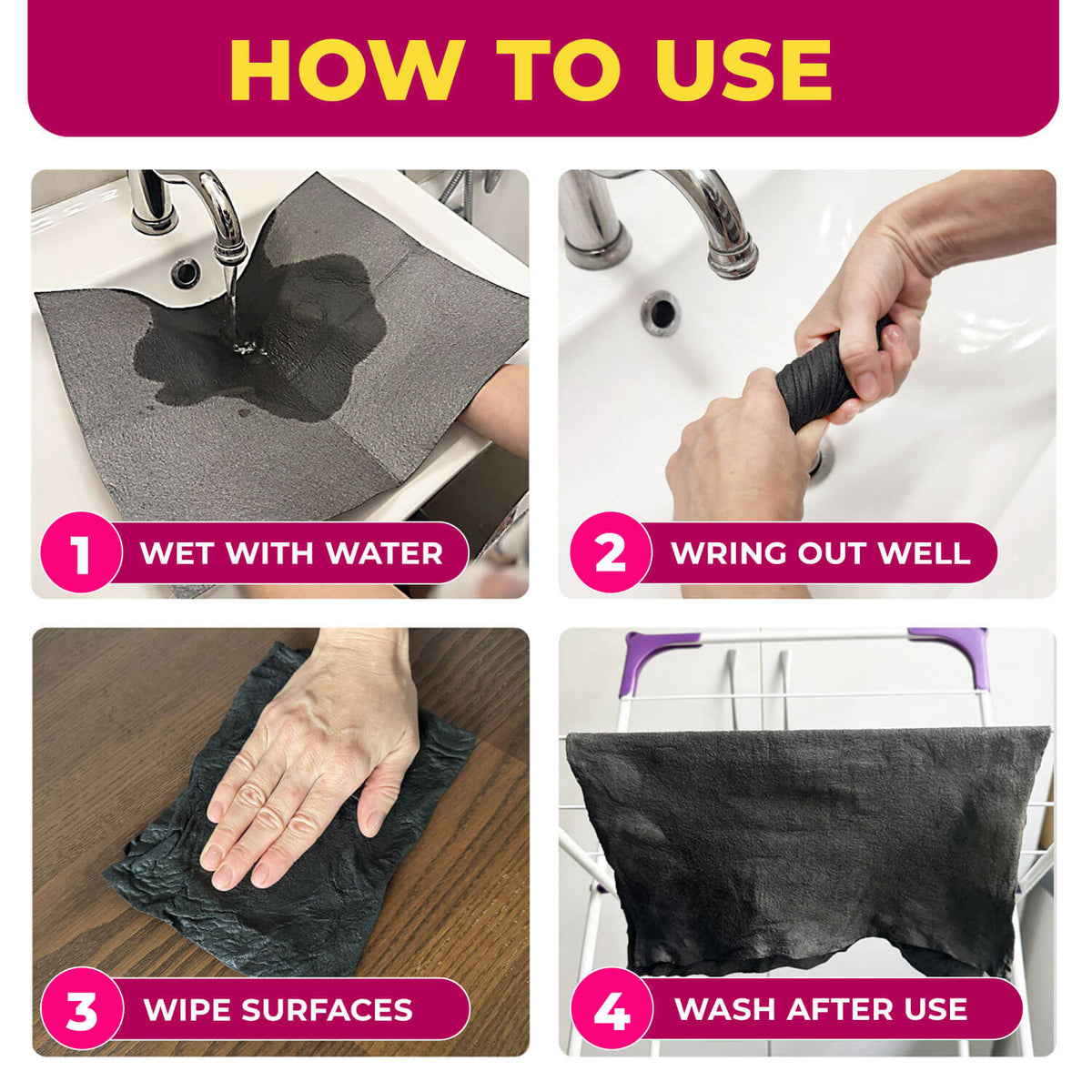 Magic Cleaning Cloth (5-Pack) — 2
