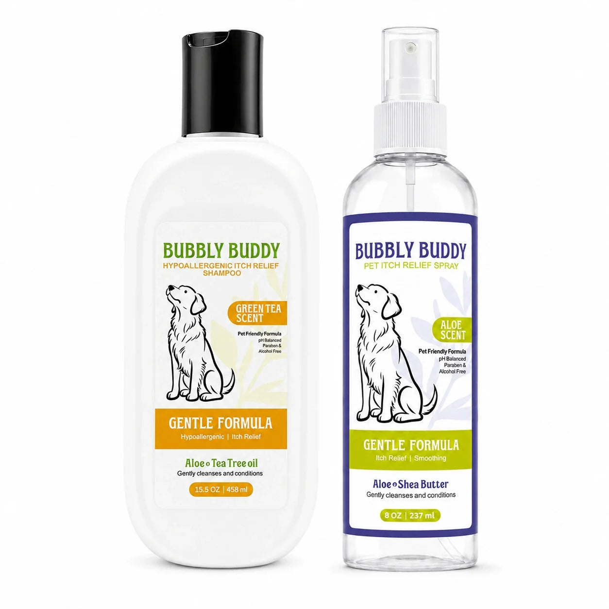 Gentle Shampoo + Soothing Spray