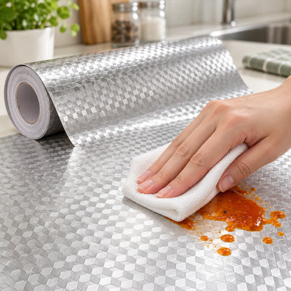 Peel & Stick Kitchen Foil Liner