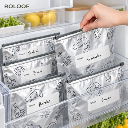 ROLOOF Upgraded Thickened Foil Storage Bags
