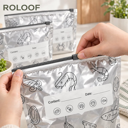 ROLOOF Upgraded Thickened Foil Storage Bags