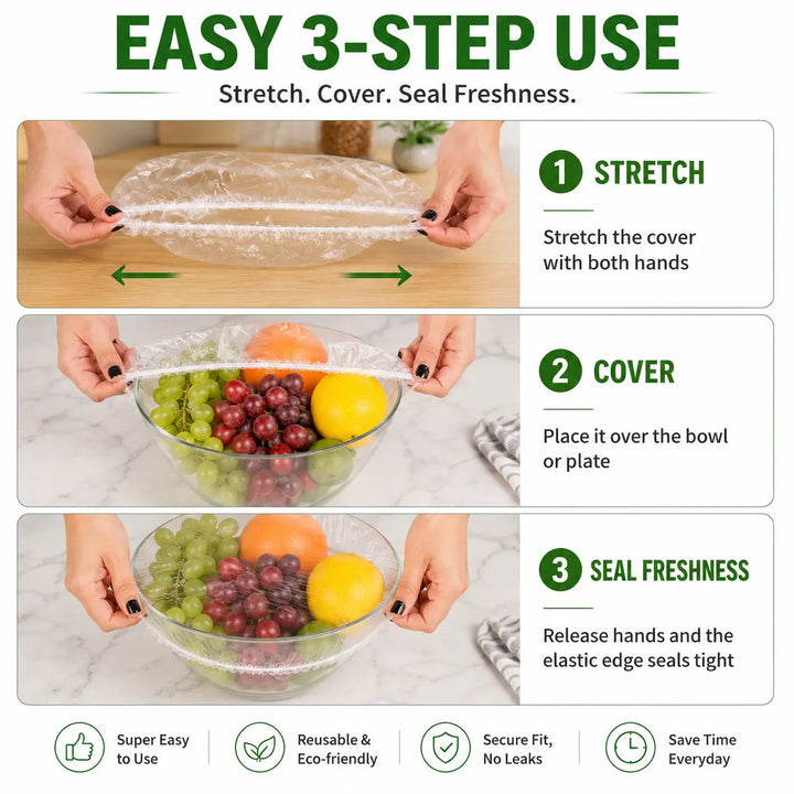 Ready in three easy steps