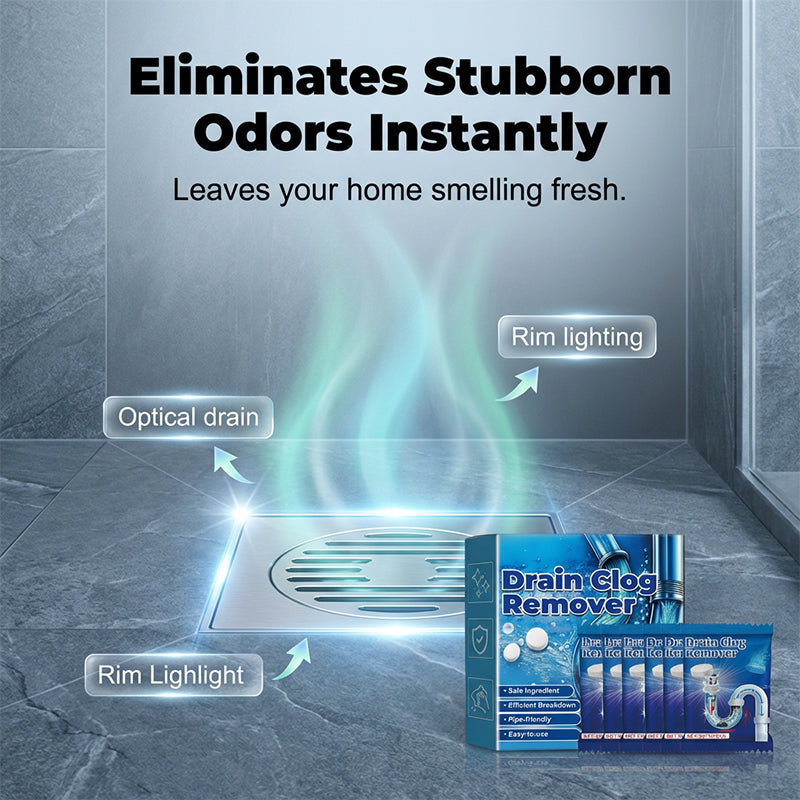 High-Strength Effervescent Drain Treatment Tablets