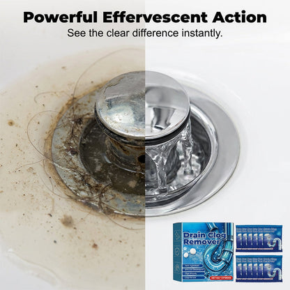 High-Strength Effervescent Drain Treatment Tablets