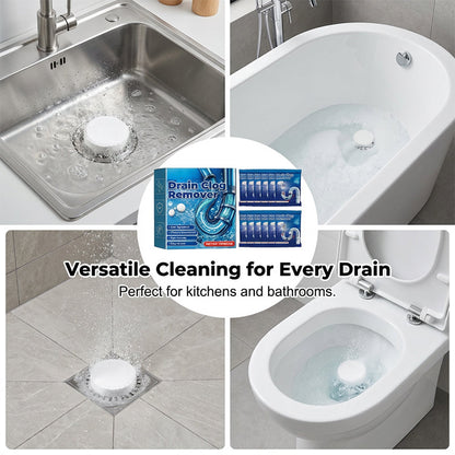 High-Strength Effervescent Drain Treatment Tablets