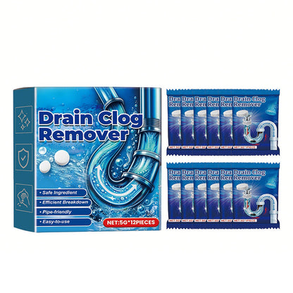 High-Strength Effervescent Drain Treatment Tablets