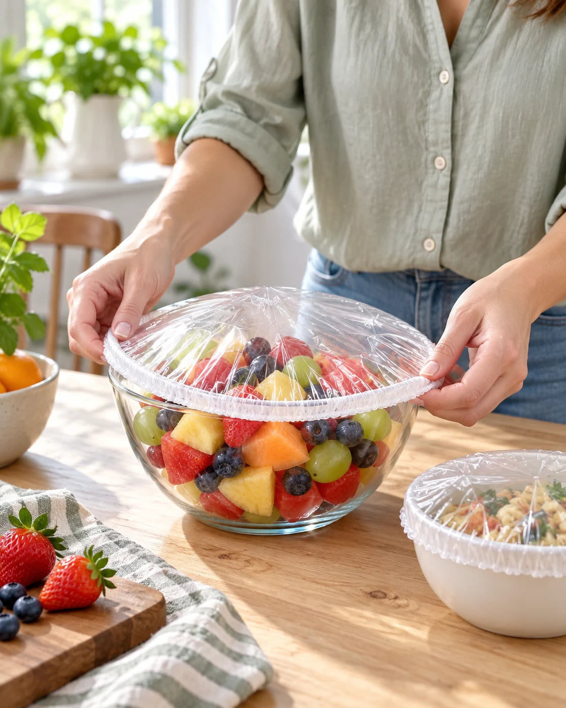 ROLOOF-created everyday food covering lifestyle image